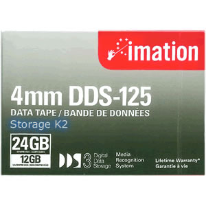 백업테이프 imation DDS3 4mm125M DDS125 12/24GB