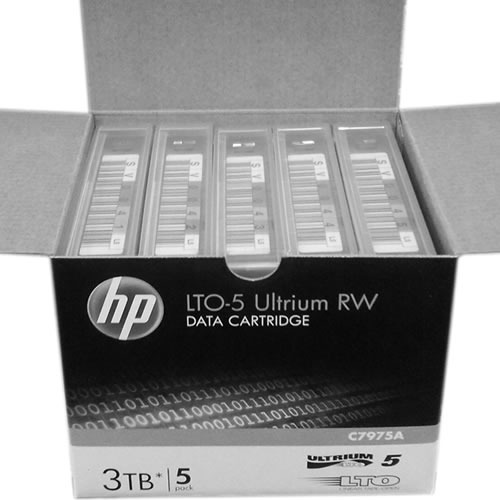 HP정품 LTO5-5PK C7975AN-5PK 1.5TB/3.0TB GEN5 R/W 라벨장착