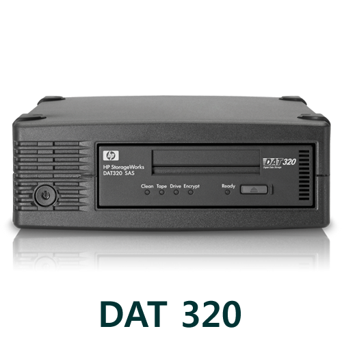HP DAT320 SAS External 160/320GB AJ828A