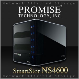[PROMISE] SmartStor NS4600 (하드미포함) - 4Bay/RAID 0,1,5,10/NAS 
