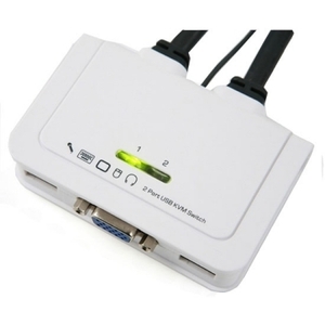 KVM 스위치 USB 타입 2 포트 USB 허브내장 KSC-52A, 오스카/OXCA (Sweb)