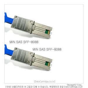 SAS MIN-MIN SFF-8088 to SFF-8088 2M (STK2)