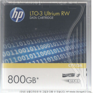 백업테이프 HP LTO3 400GB/800GB  C7973A 