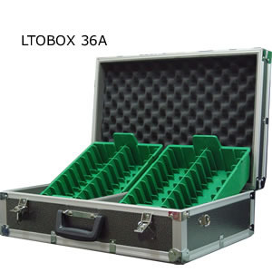 미디어보관함 LTOBOX-36A LTO 36개보관가방 탈착식