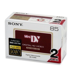 SONY 6mm MiniDV HD 85분 (2Pack)