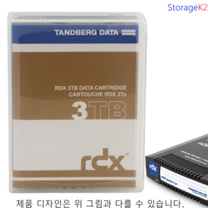 3TB 8807-RDX Tandberg HDD media for RDX